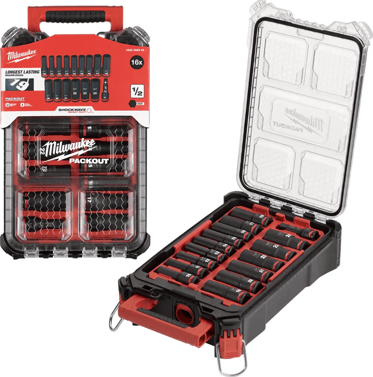 CASSETTA SET PZ. 16 BUSSOLE 1-2 PACKOUT 4932480943 'MILWAUKEE'