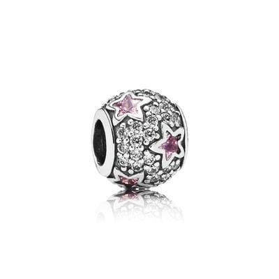 Pandora Charm Stelle Pavé Rosa