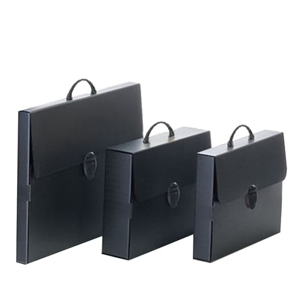 Valigetta Polionda Every Line Total Black 27X37,5Cm Dorso 5Cm Favorit
