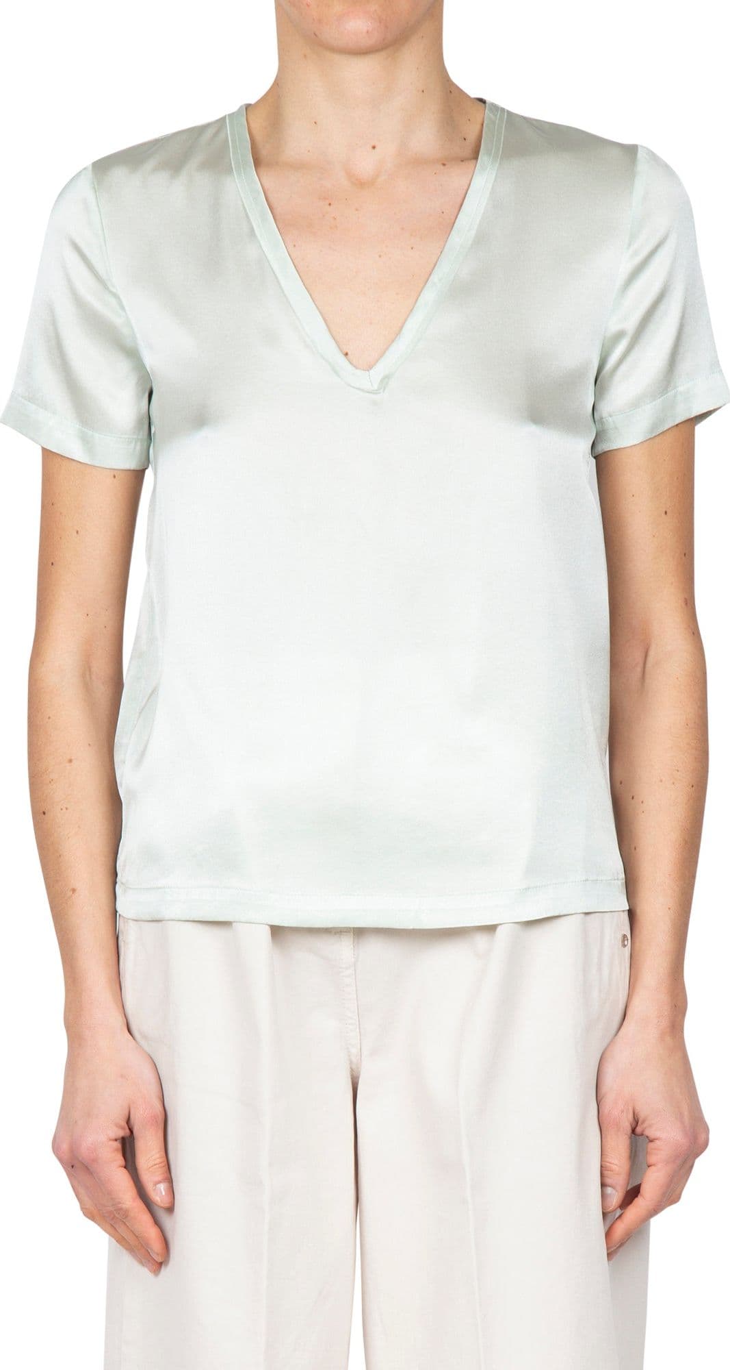 JUCCA Jucca - T-shirt - 451183 - Salvia da donna in T-shirt Drestige - Casamassima, commercioVirtuoso.it