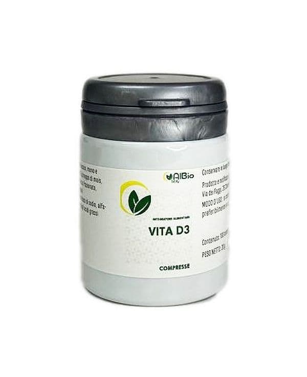 Vita D3 100 compresse fondamentale per la salute delle ossa è del sistema immunitario in Vitamina D AlBio Sicily - Misilmeri, commercioVirtuoso.it