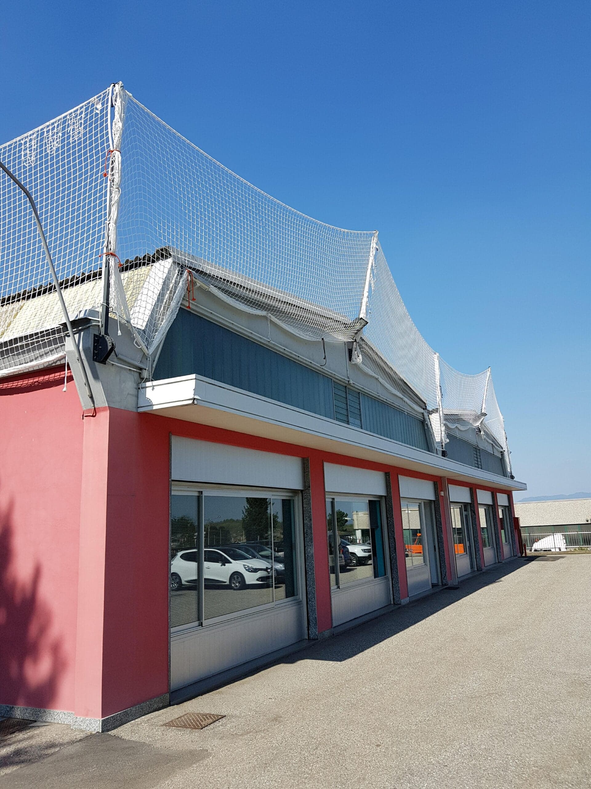 RETE SICUREZZA 'U' MISURA ML. 2X10 MAGLIA CM. 10X10 DIAM. 6 in prodotto Busolin - Venezia, commercioVirtuoso.it