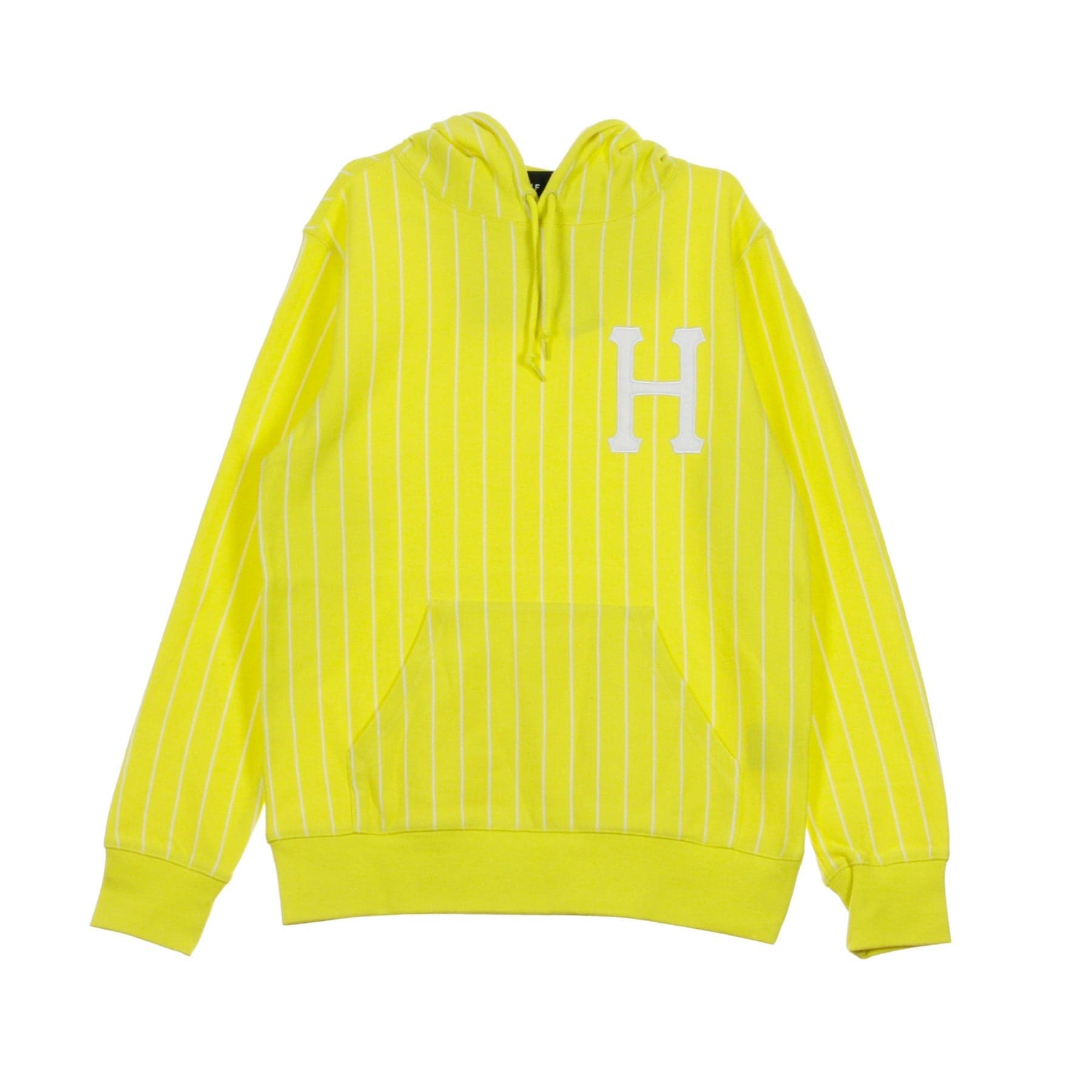 HUF Felpa Cappuccio Uomo League Po Hoodie Aurora Yellow