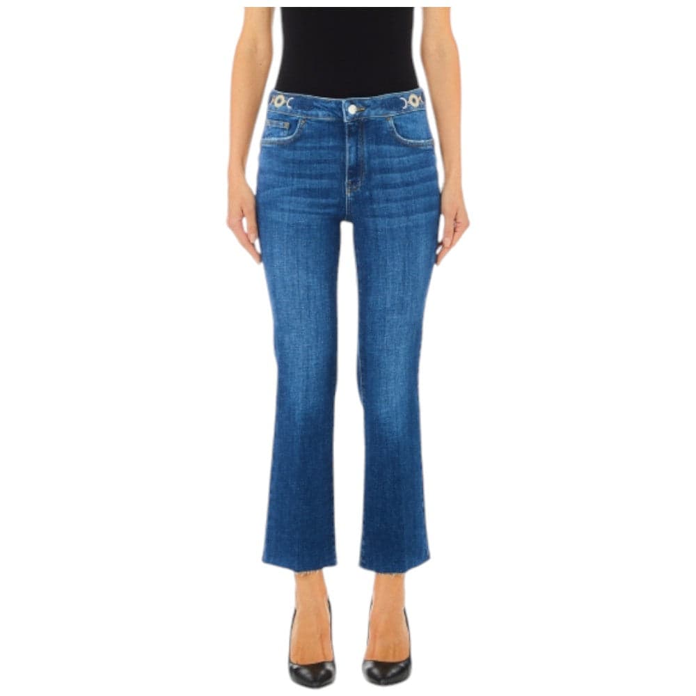 Liu Jo jeans vita alta Princess bottom up UF4040DS829