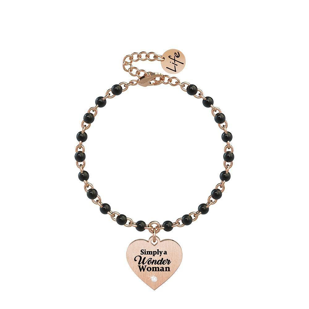 Kidult - Bracciale  in Acciaio Cuore | Wonder Woman in Bracciali Alba Gioielli - Casoria, commercioVirtuoso.it