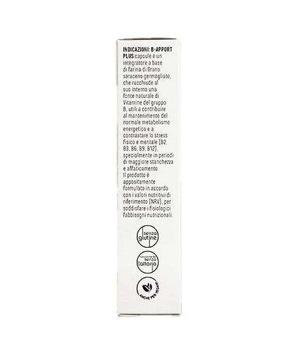 B Apport Plus 45 capsule vitamine del gruppo B fonte naturale di vitamine B1, B2, B3, B5, B6, B9 e B12 sostegno bilanciato in Vitamina complesso B AlBio Sicily - Misilmeri, commercioVirtuoso.it