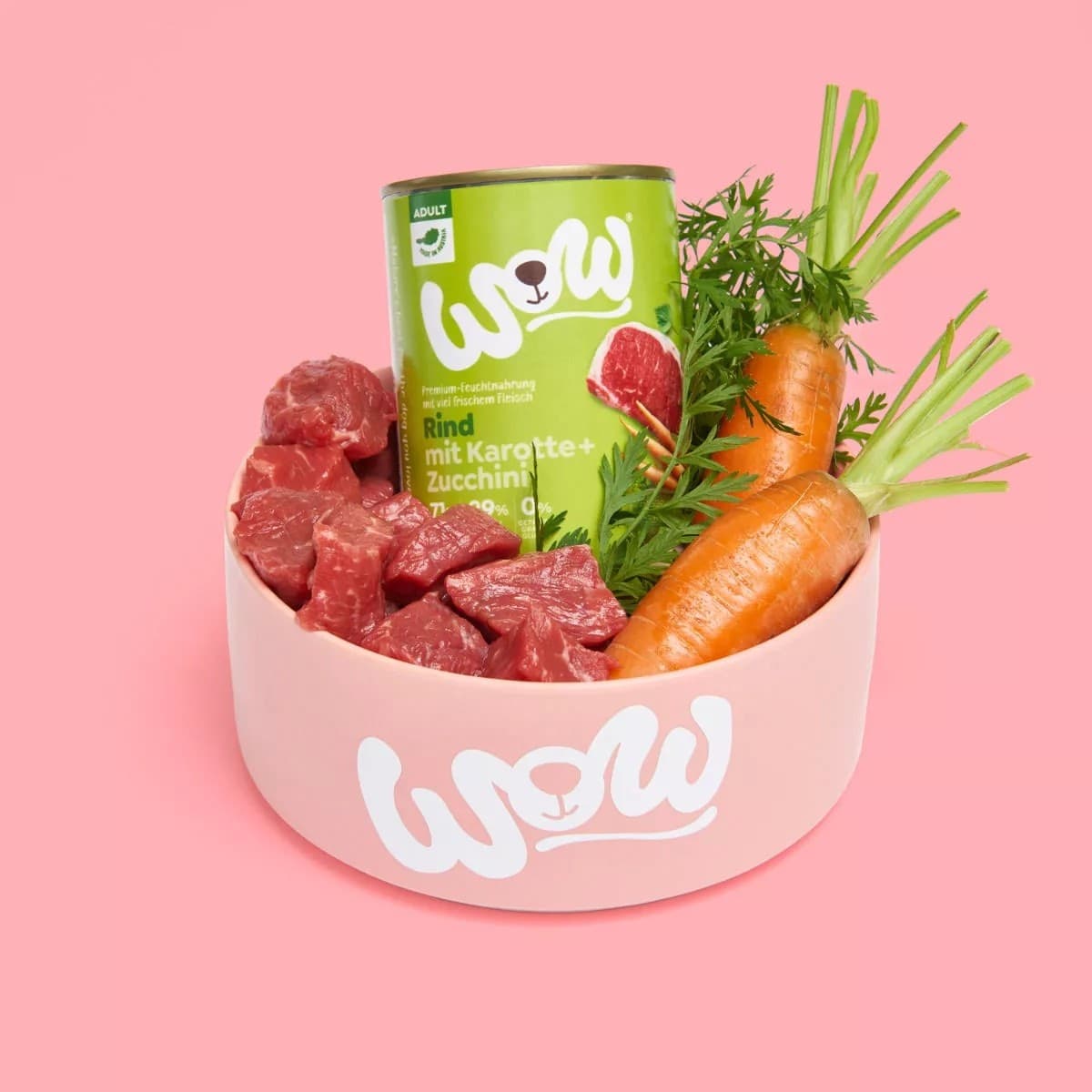 Wow Adult Manzo Scatoletta per Cani 400gr in Secco 101 Market - Poggibonsi, commercioVirtuoso.it