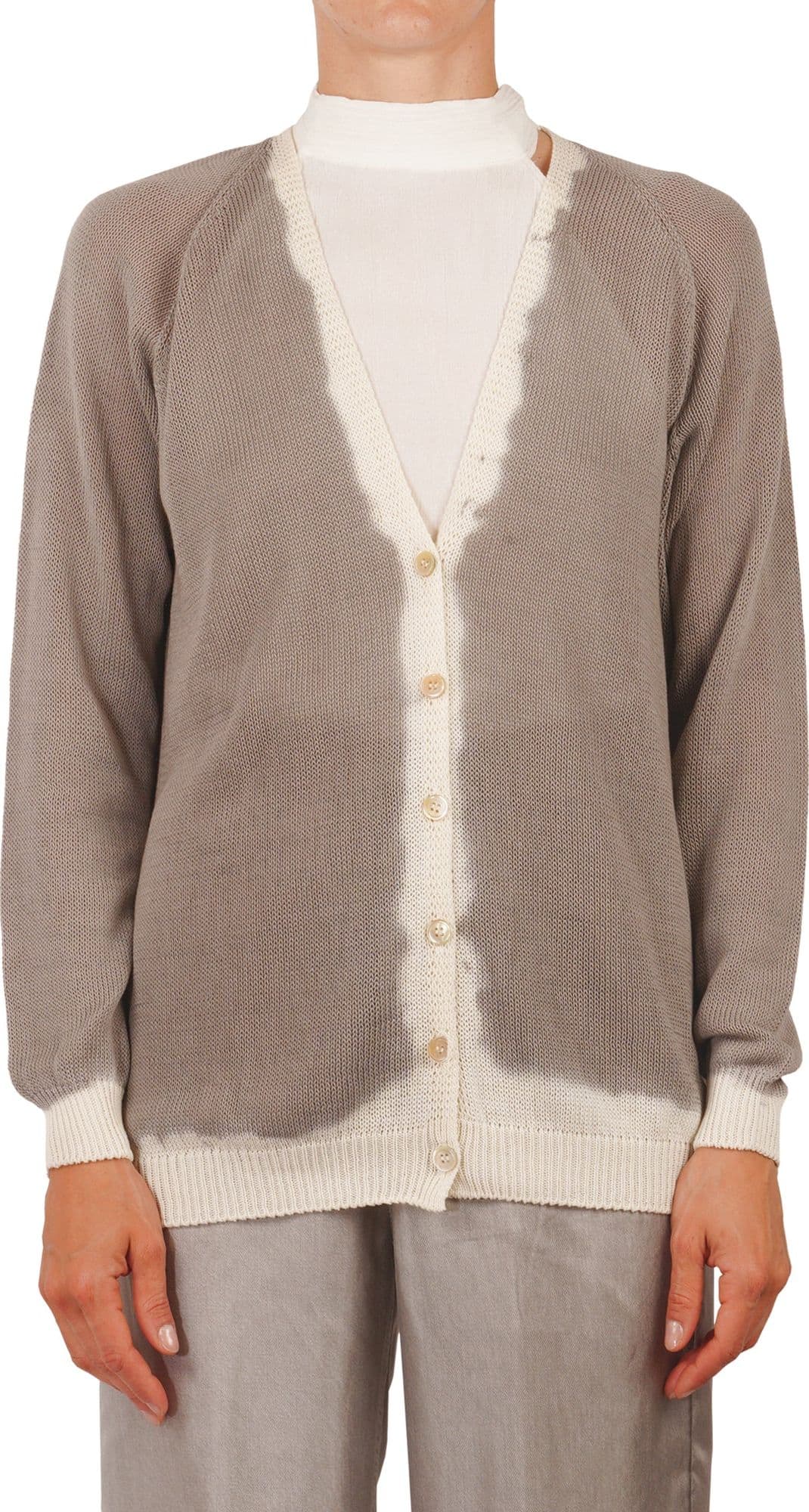 JUCCA Jucca - Cardigan - 451713 - Grigio da donna in Cardigan Drestige - Casamassima, commercioVirtuoso.it