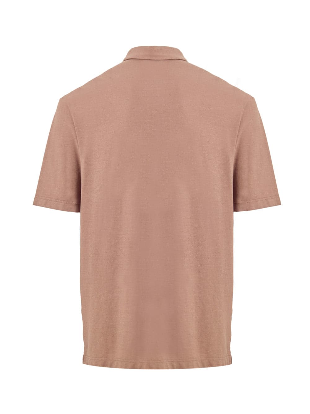 Gran Sasso Polo in Cotone Color Fango da uomo in Polo Drestige - Casamassima, commercioVirtuoso.it