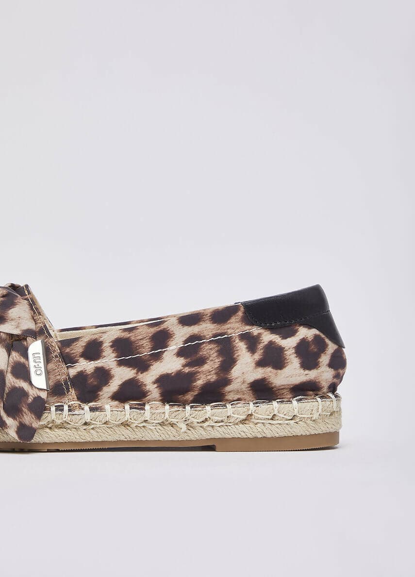 Liujo Donna Espadrillas animalier con fiocco in Espadrillas basse Cantali Calzature - Randazzo, commercioVirtuoso.it