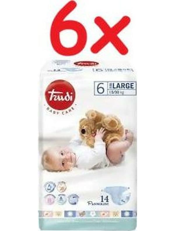 TRUDI Baby Care Pannolini Per Bambini - comfort e protezione - tutte le misure disponibili - 6 pacchi in Pannolini per bambini Sanitaria Gioia del Bimbo - Villa San Giovanni, commercioVirtuoso.it