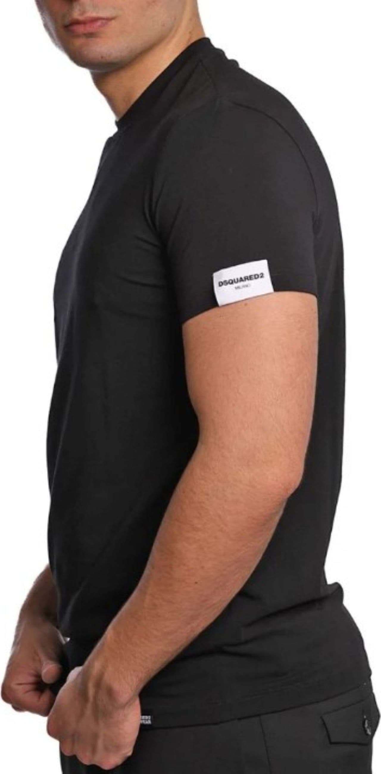 DSQUARED2 T-SHIRT ROUND NECK T-SHIRT da uomo in T-shirt Drestige - Casamassima, commercioVirtuoso.it
