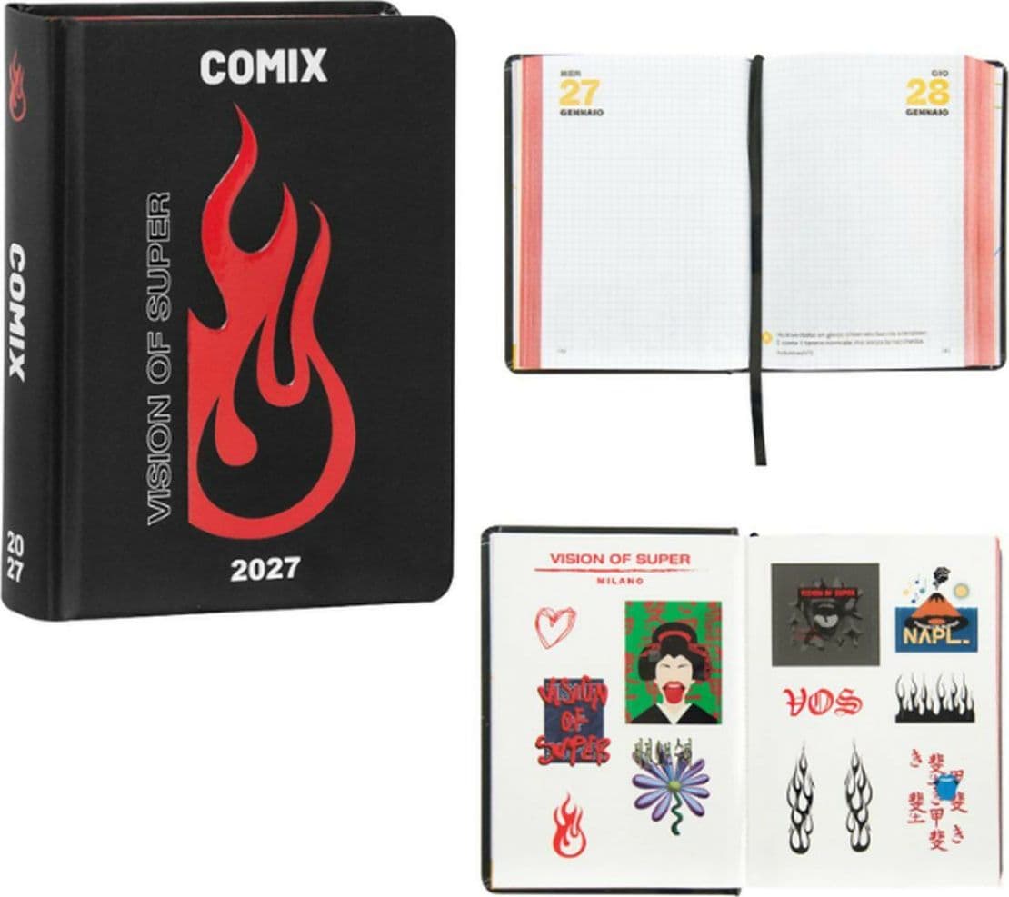 Diario 16m medium comix limited edition vos
