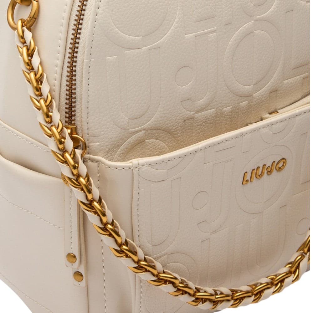 Liu Jo zaino crema linea Adnoide AA5196E0538 Zaini Liu Jo