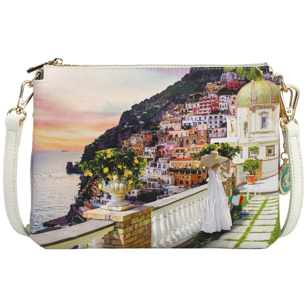 YNot tracolla shoulder bag 3 scomparti Romantic Coast YES399S4