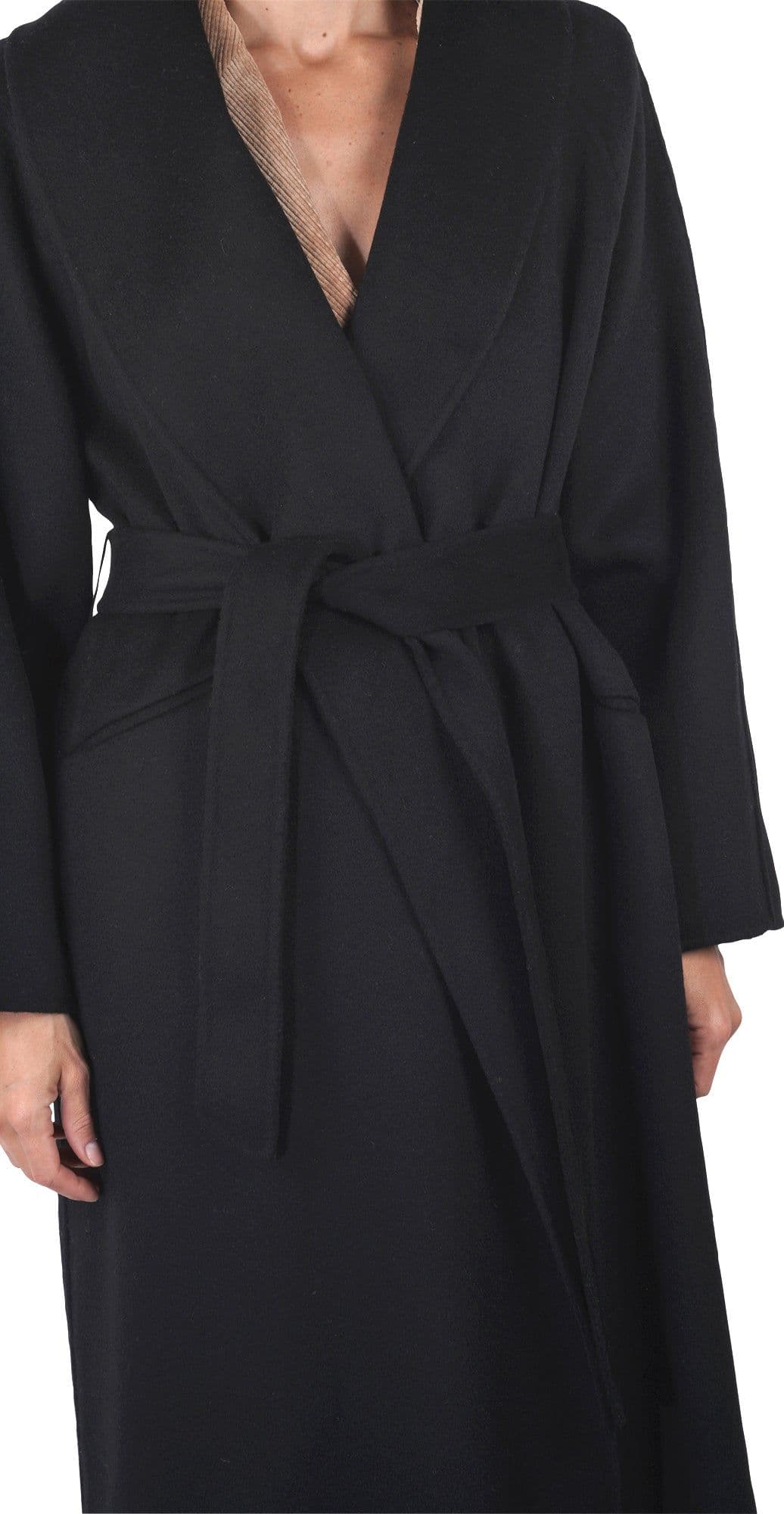 Liviana Conti - Cappotto - 460140 - Nero da donna in Cappotti Drestige - Casamassima, commercioVirtuoso.it
