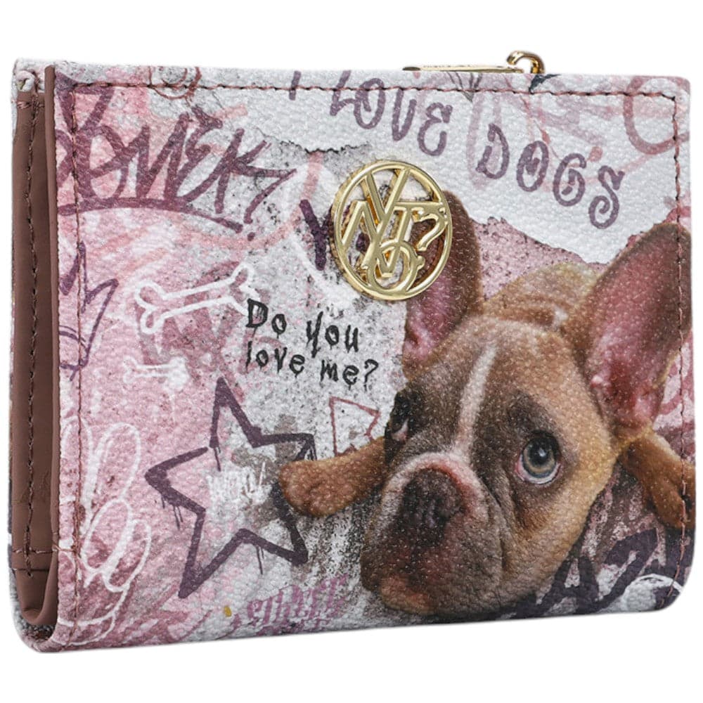 YNot portafoglio stampa Cane linea Metro Chic MTC654S5 Portafogli YNot
