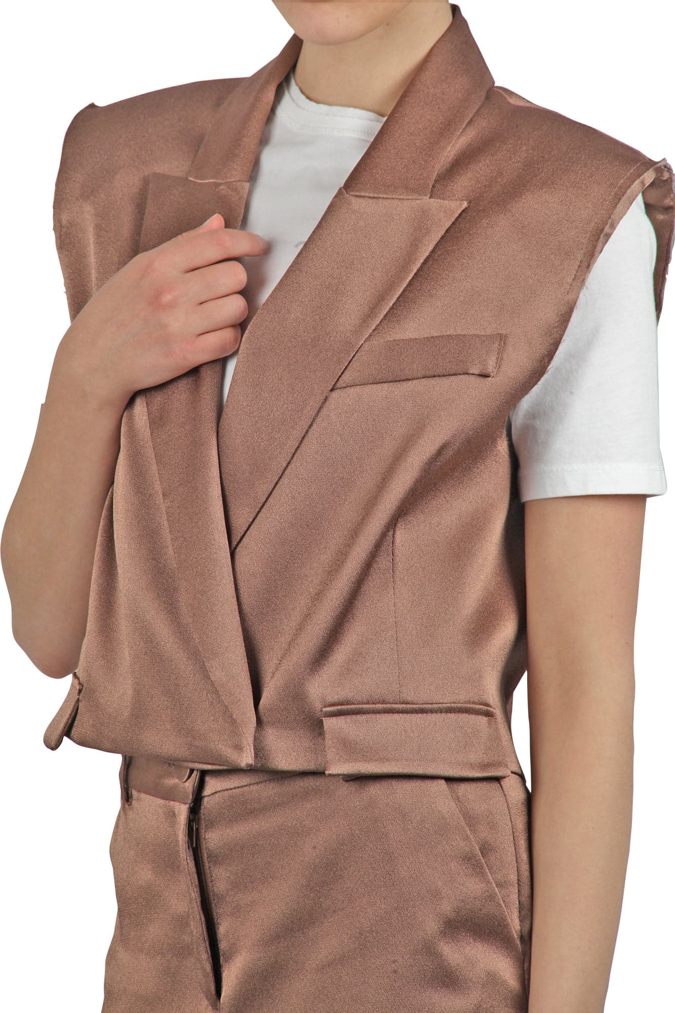 SO ALLURE So Allure - Gilet - 431617 - Moro da donna in Gilet Drestige - Casamassima, commercioVirtuoso.it