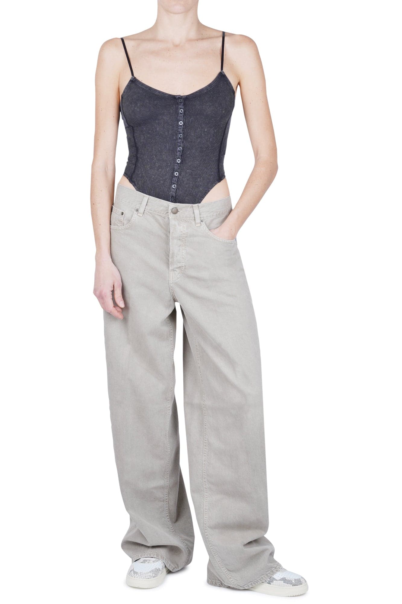 DIESEL - Top - 470066 - Nero da donna in Canotte e top Drestige - Casamassima, commercioVirtuoso.it