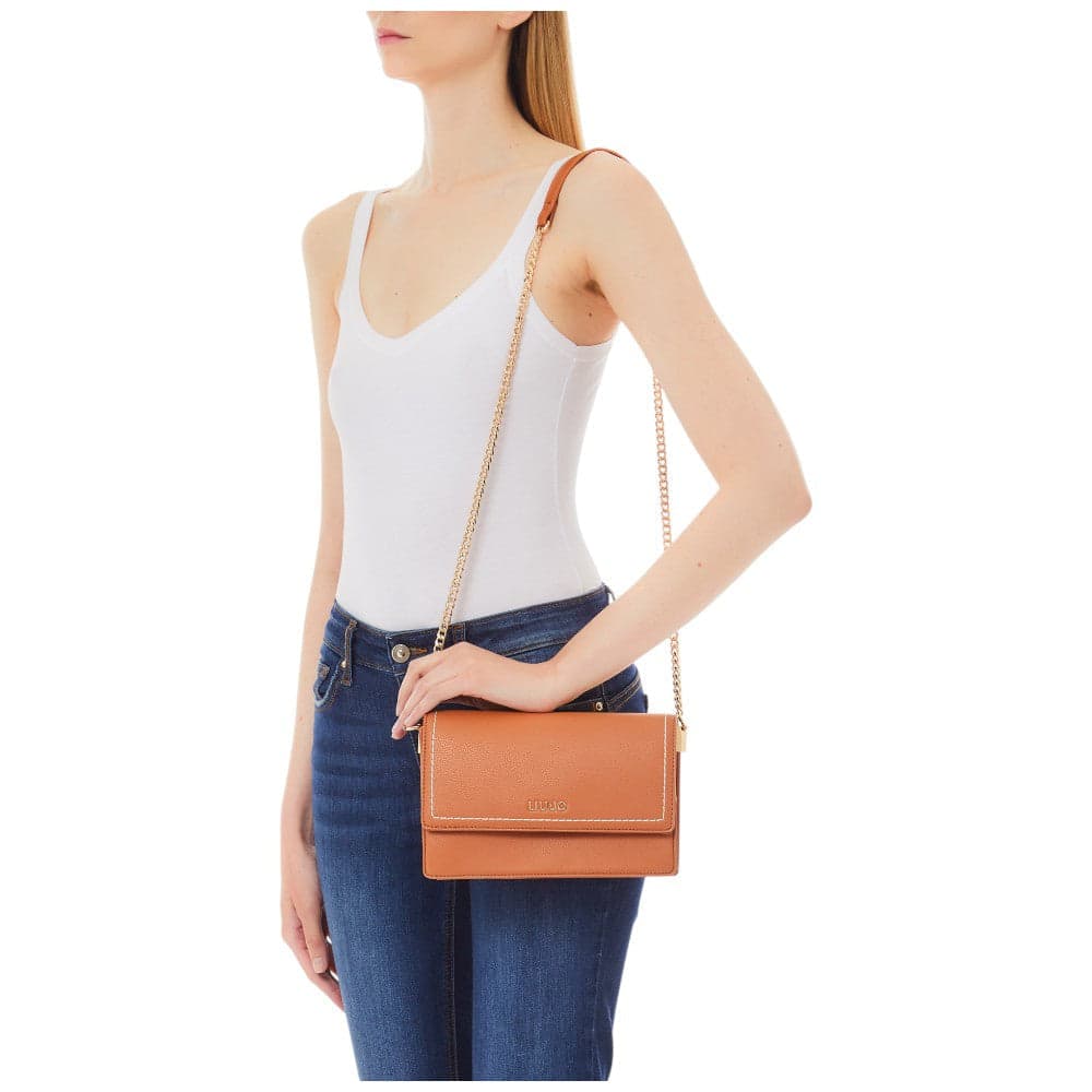 Liu Jo borsa a spalla crossbody cuoio linea Manhattan AA5158E0058 Borse Liu Jo