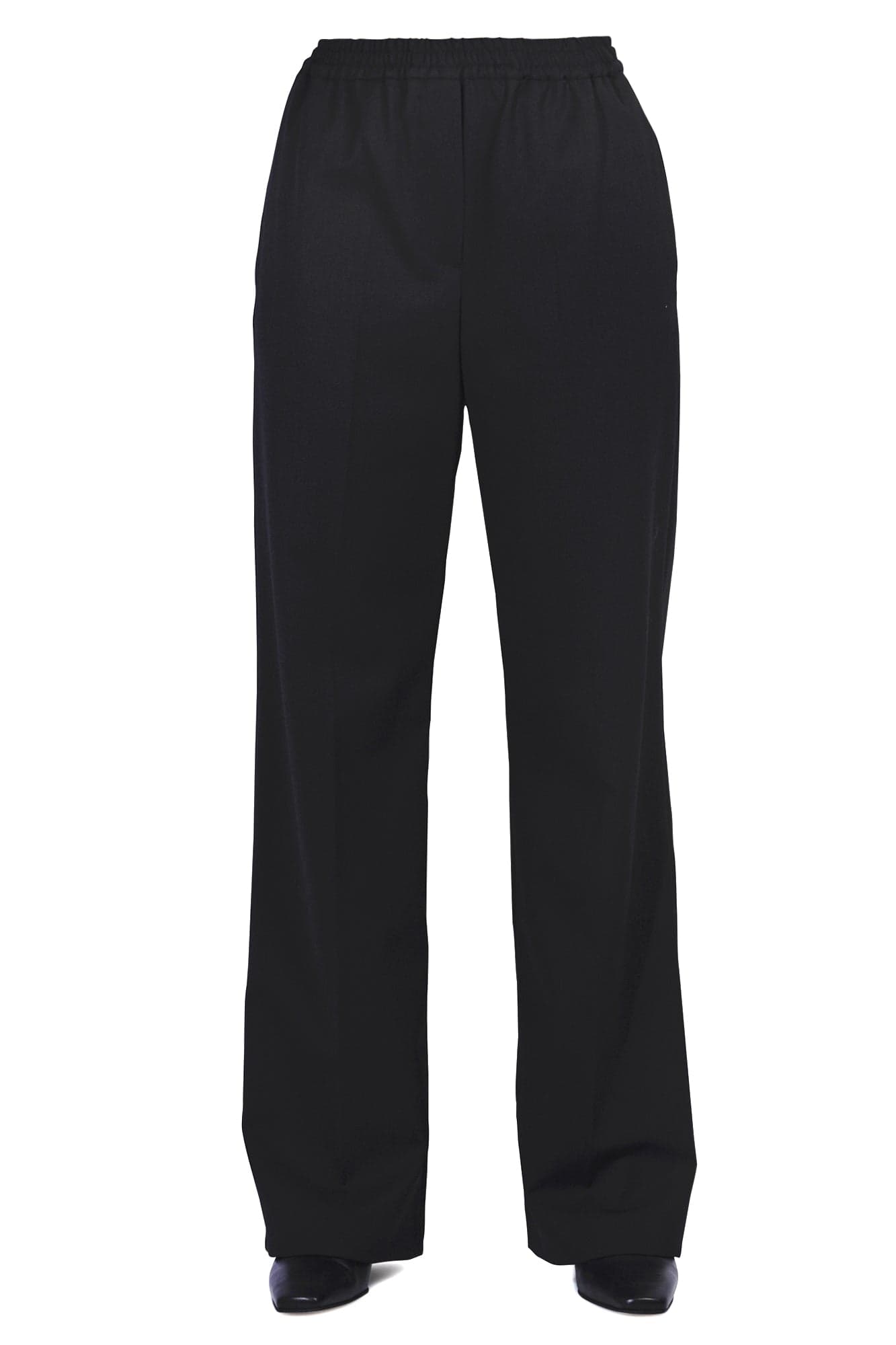 WEEKEND MAXMARA Weekend MaxMara - Pantalone - 460930 - Nero da donna in Pantaloni Drestige - Casamassima, commercioVirtuoso.it