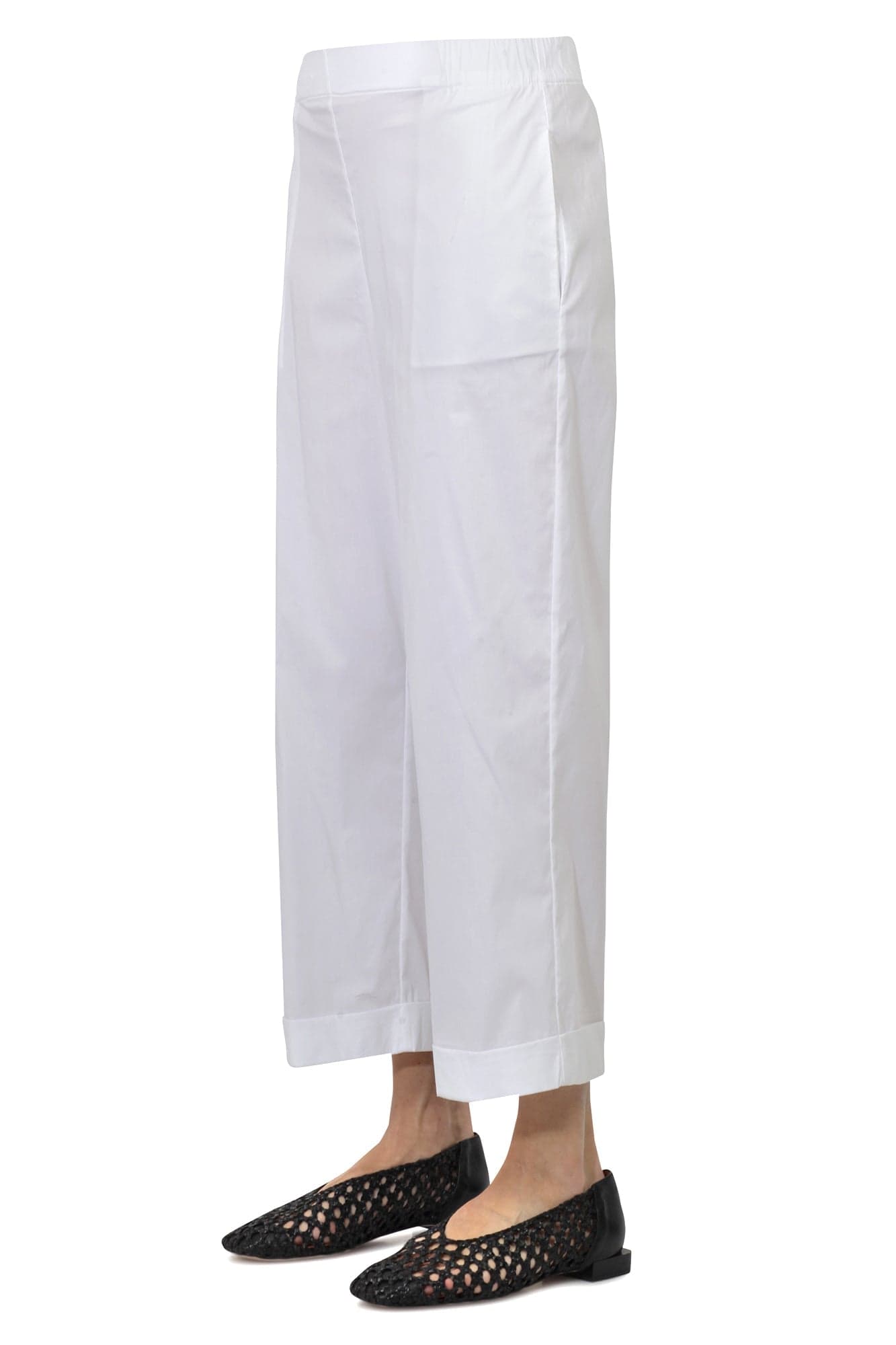 Liviana Conti - Pantalone - 450548 - Bianco da donna in Pantaloni Drestige - Casamassima, commercioVirtuoso.it