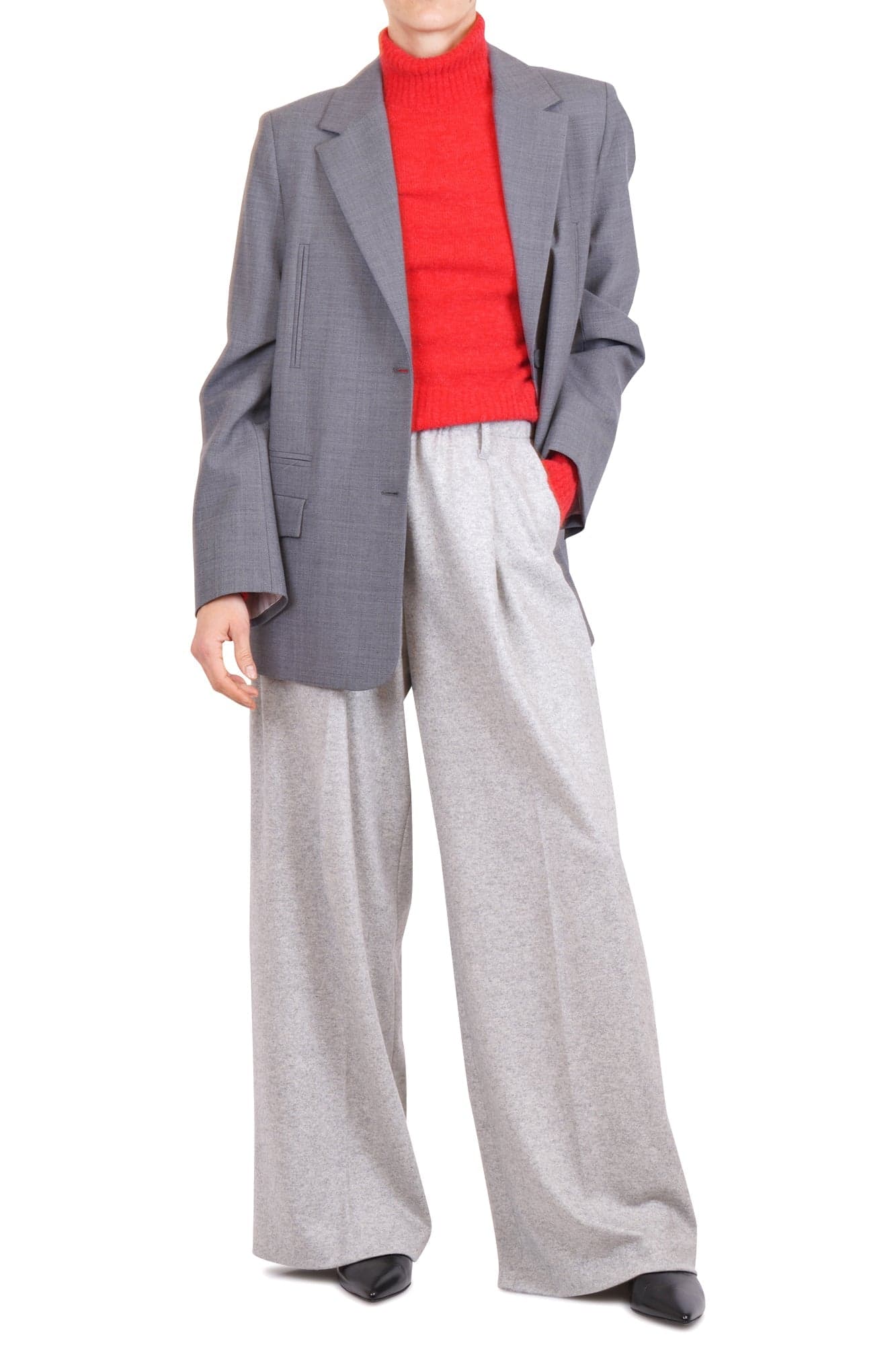 Semi-Couture Semi Couture - Giacca - 461693 - Grigio da donna in Giacche da abito e blazer Drestige - Casamassima, commercioVirtuoso.it