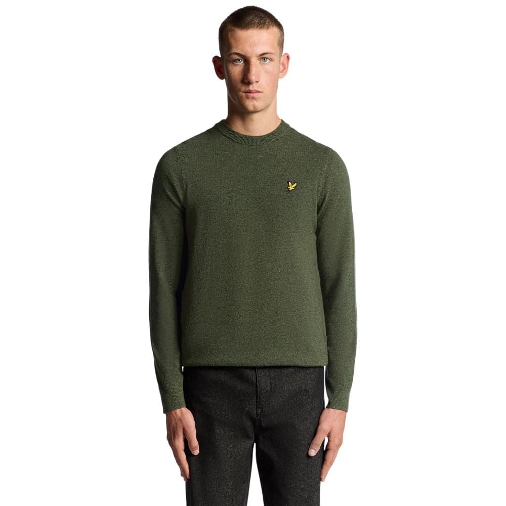 Lyle & Scott maglione lana verde KN2114VC in Maglioni Prodotti di Classe - Nocera Superiore, commercioVirtuoso.it