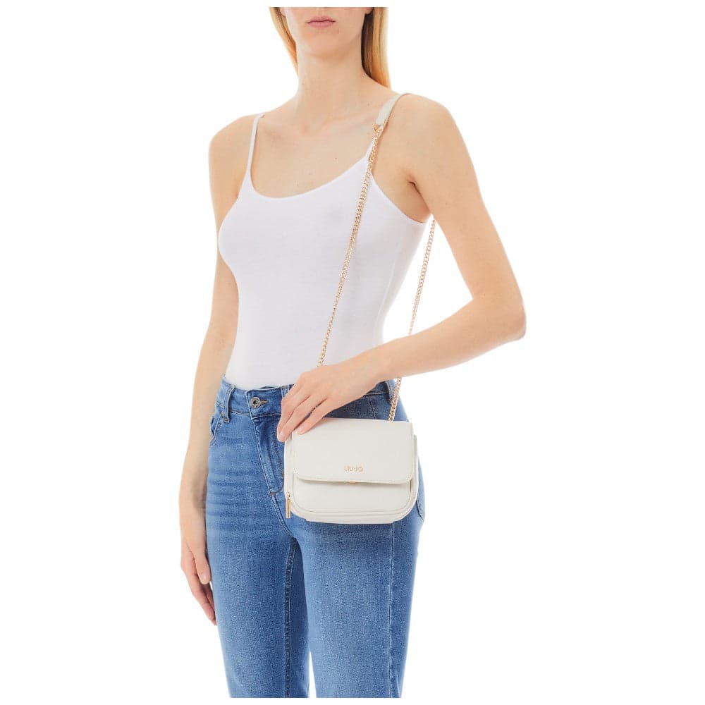 Liu Jo borsa a tracolla crossbody crema linea Caliwen AA5220E001 Borse Liu Jo
