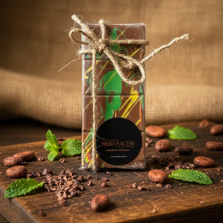 Tavoletta Dubai ripiena di pistacchio e Kataifi al latte in Tavolette Neri Piaceri - Cavezzo, commercioVirtuoso.it