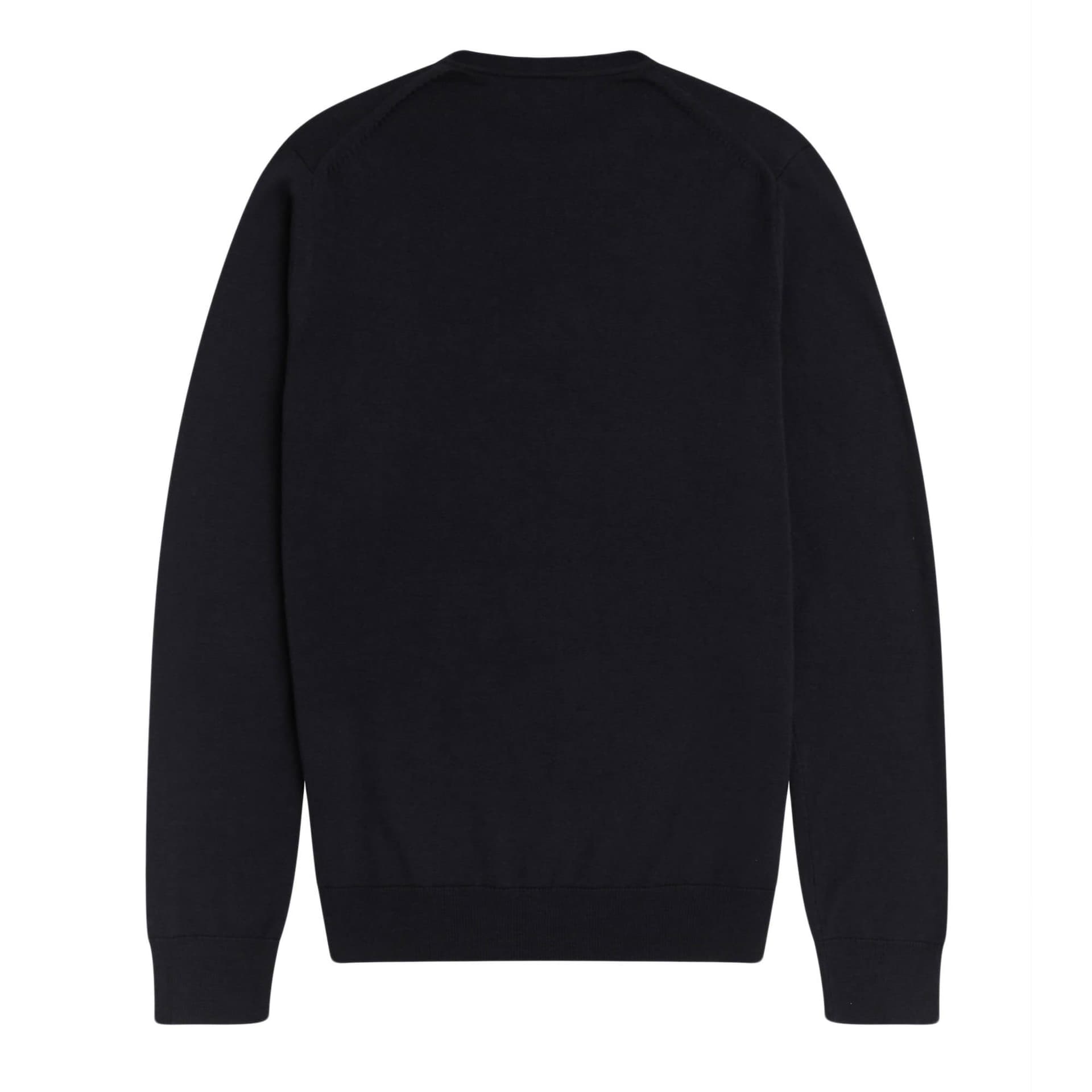 Fred Perry Maglione Uomo Girocollo Cotone Tinta Unita Logo Ricamato Polsini a Coste Pullover Maniche Lunghe in Maglioni Euforia - Bronte, commercioVirtuoso.it