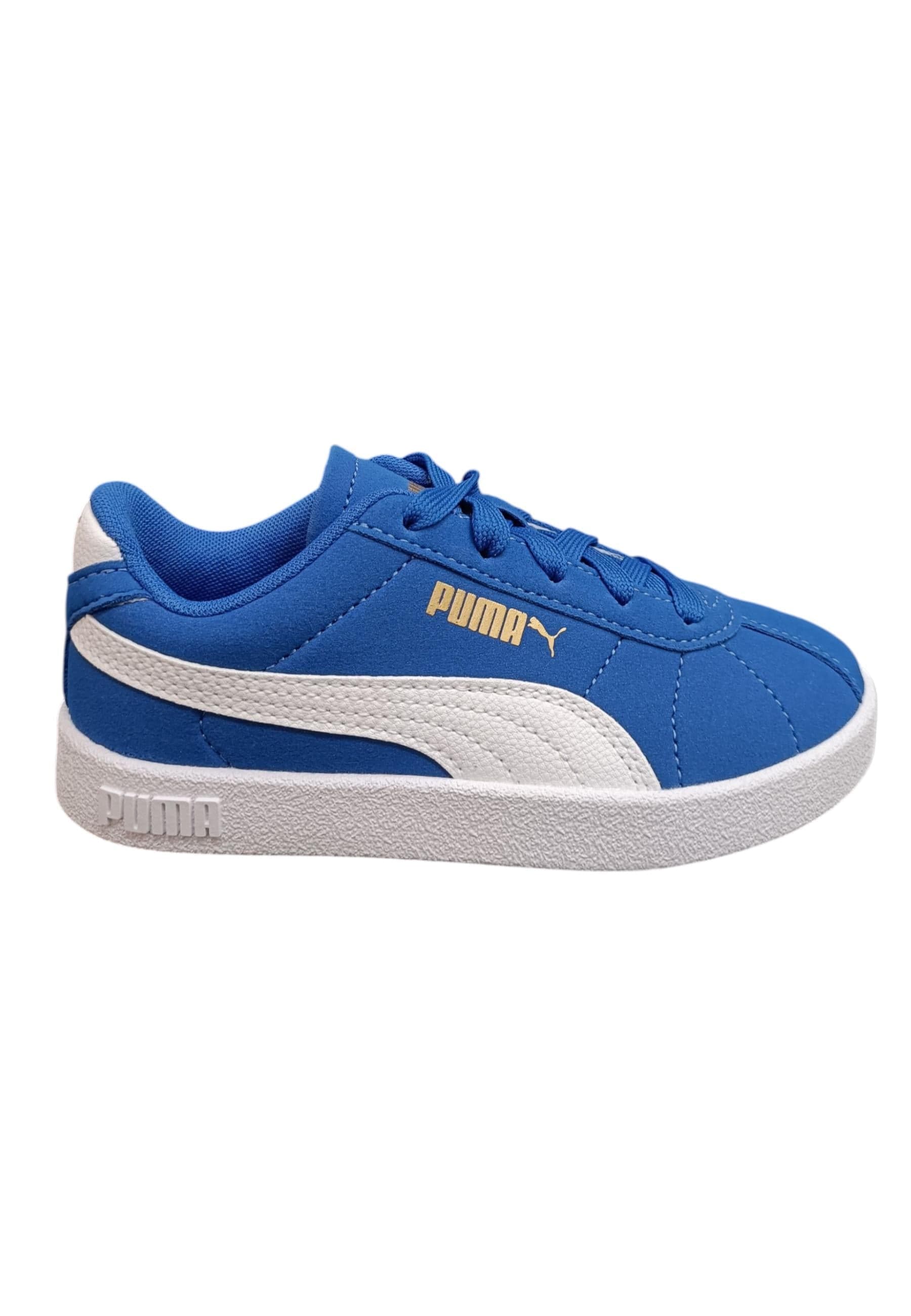 Scarpe sneakers Bambini e ragazzi PUMA CLUB  azzurro-bianco laccio - 16