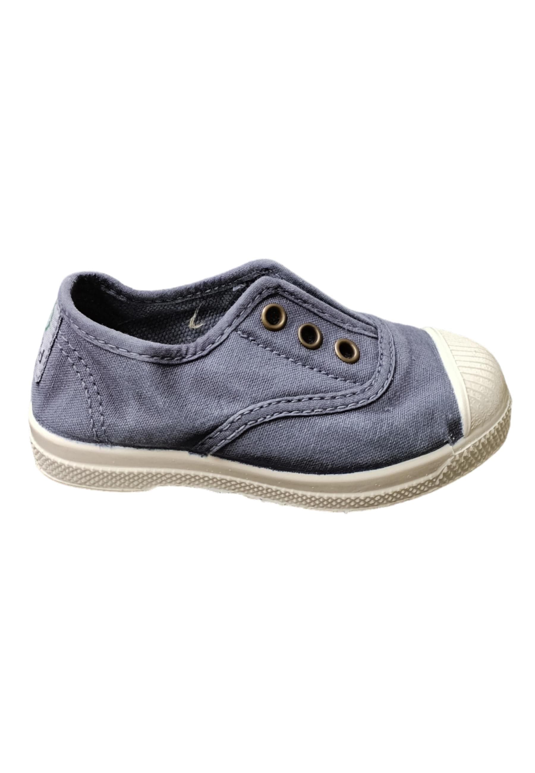 Scarpe sneakers Bambini e ragazzi natural world 470  blue elastico - 6