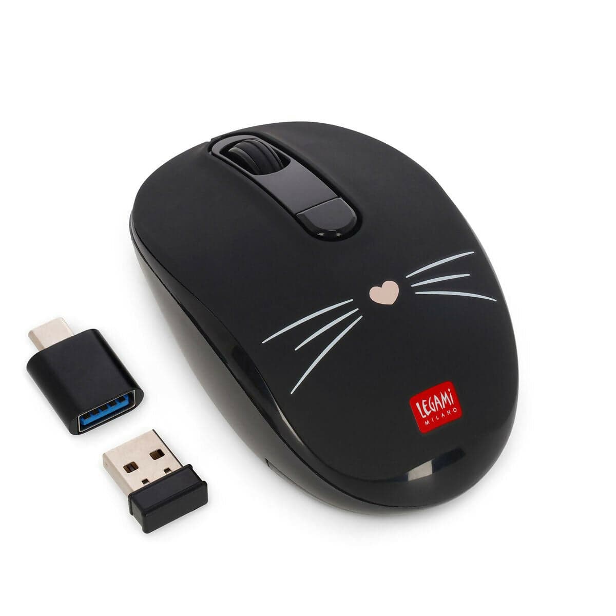 Mouse Wireless con Ricevitore USB Kitty in Storia Cartoleria Deja Vu - Crotone, commercioVirtuoso.it