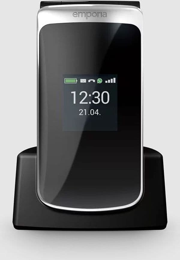 Emporia empoiratouchsmart.2 8,25 cm (3.25\") 127 g nero telefono cellulare basico - V188.2_001