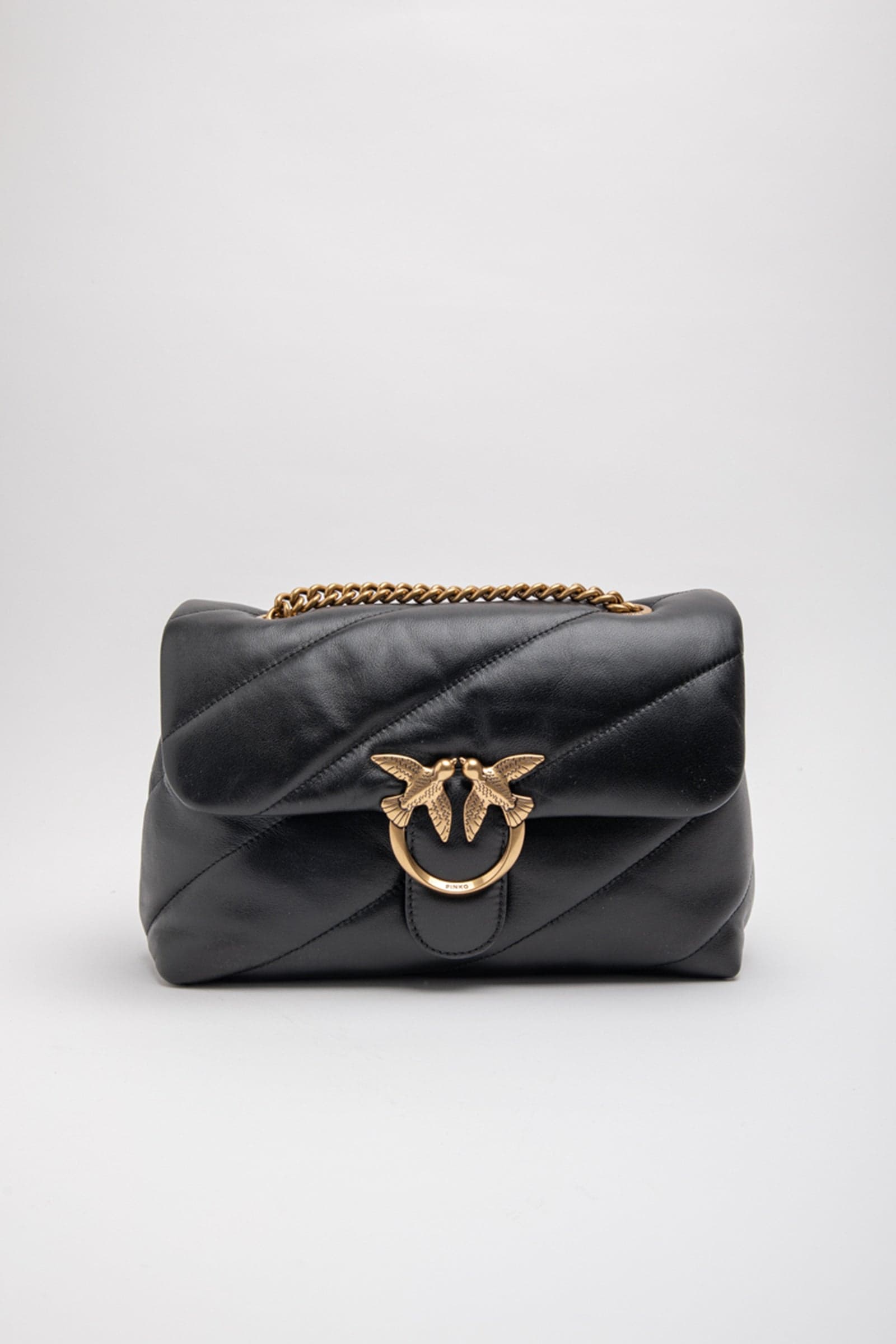 Pinko Borse... Nero gold da donna in Borse a tracolla Drestige - Casamassima, commercioVirtuoso.it