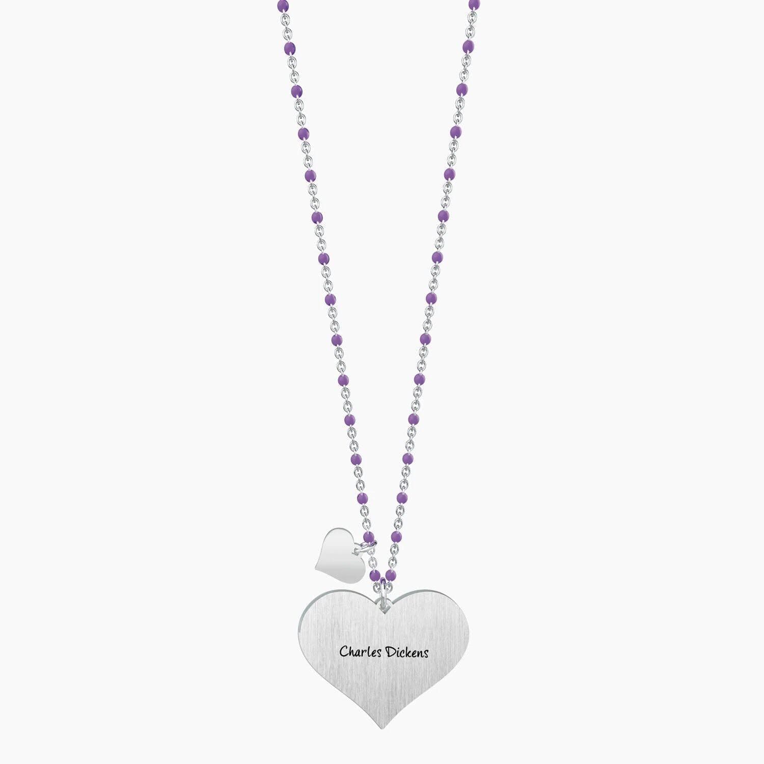 KIDULT COLLANA - TU SEI UNA PERSONA DI QUELLE CHE … C. DICKENS in Bracciali Alba Gioielli - Casoria, commercioVirtuoso.it