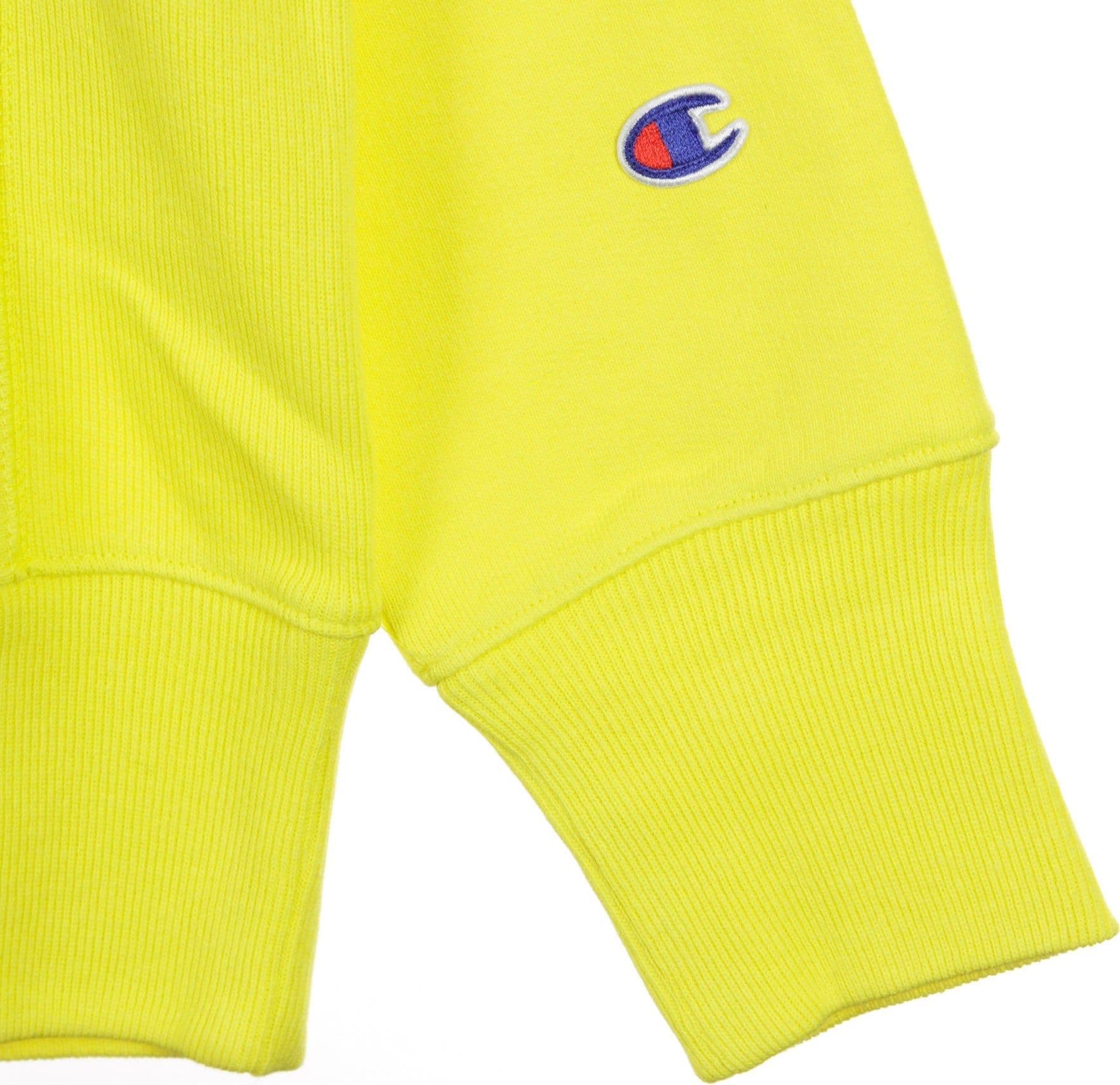 CHAMPION Felpa Cappuccio Uomo Hooded Sweatshirt Yellow da uomo in Felpe con cappuccio Drestige - Casamassima, commercioVirtuoso.it