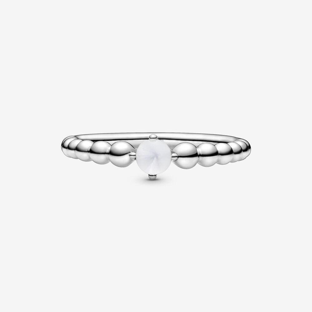 PANDORA - Anello Purely Bianco in Anelli Alba Gioielli - Casoria, commercioVirtuoso.it
