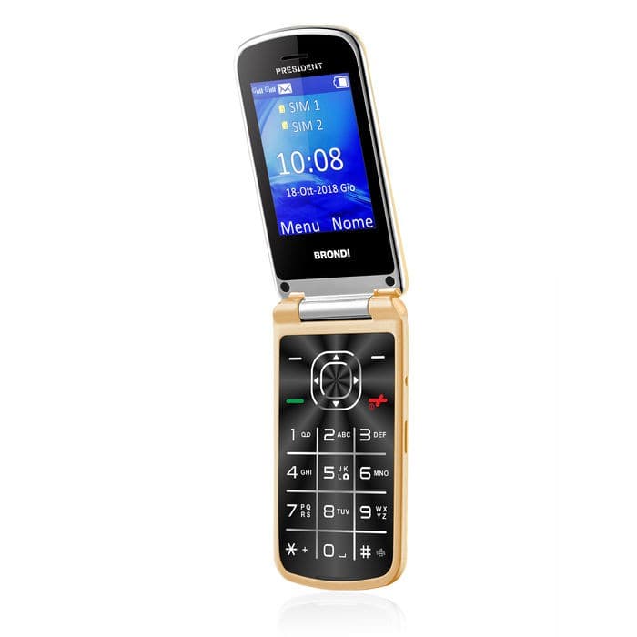 telefono cellulare brondi president gold in Cellulari e Smartphone Tropposmart.it - Genova, commercioVirtuoso.it