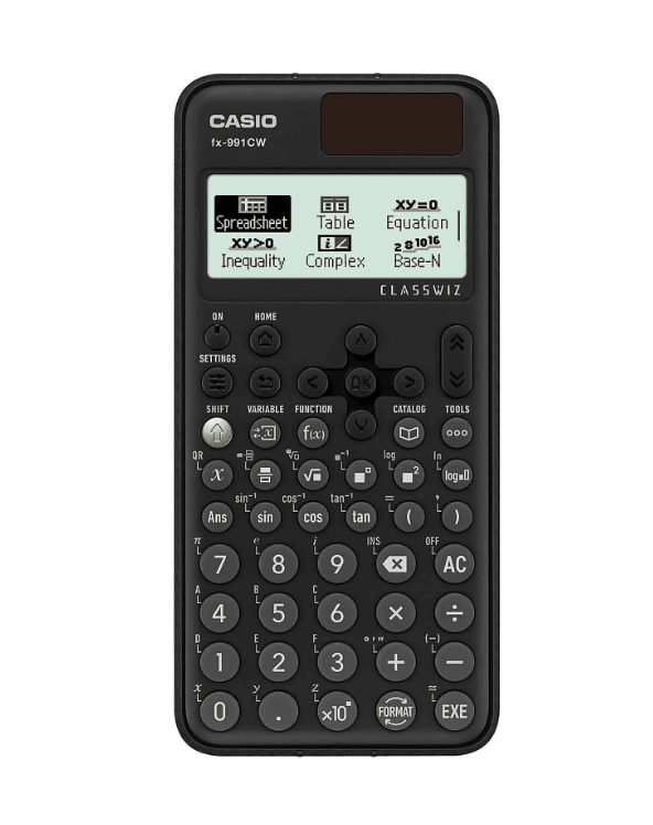 Casio - Calcolatrice Scientifica Grafica 540 Funzioni e e Display Naturale (FX-991CW) in Scientifiche Cartospedia - Napoli, commercioVirtuoso.it