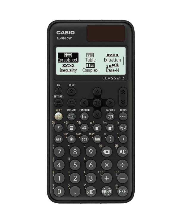 Casio - Calcolatrice Scientifica Grafica 540 Funzioni e e Display Naturale (FX-991CW) in Scientifiche Cartospedia - Napoli, commercioVirtuoso.it