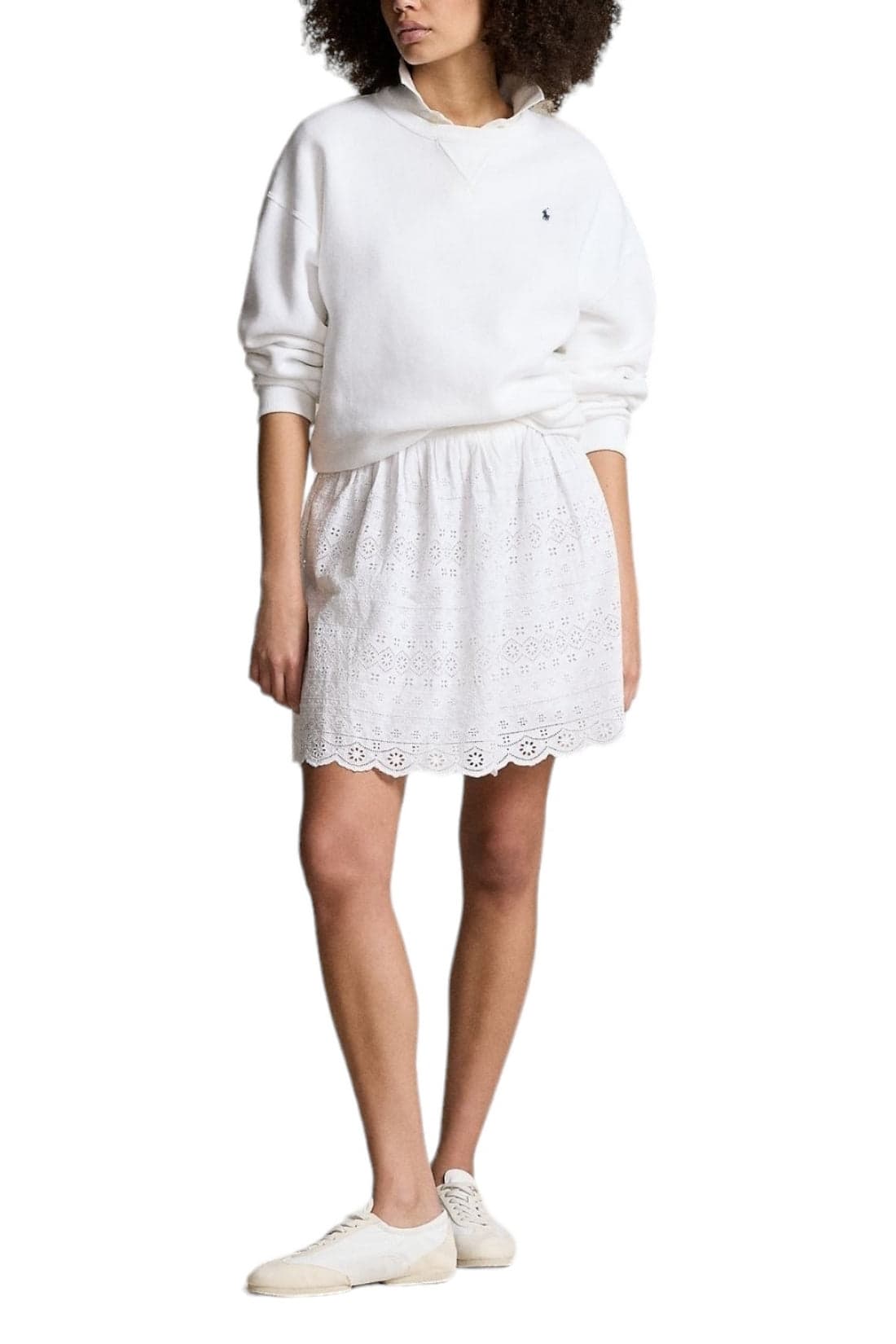 Ralph Lauren Gonne Bianco da donna in Sneaker casual Drestige - Casamassima, commercioVirtuoso.it