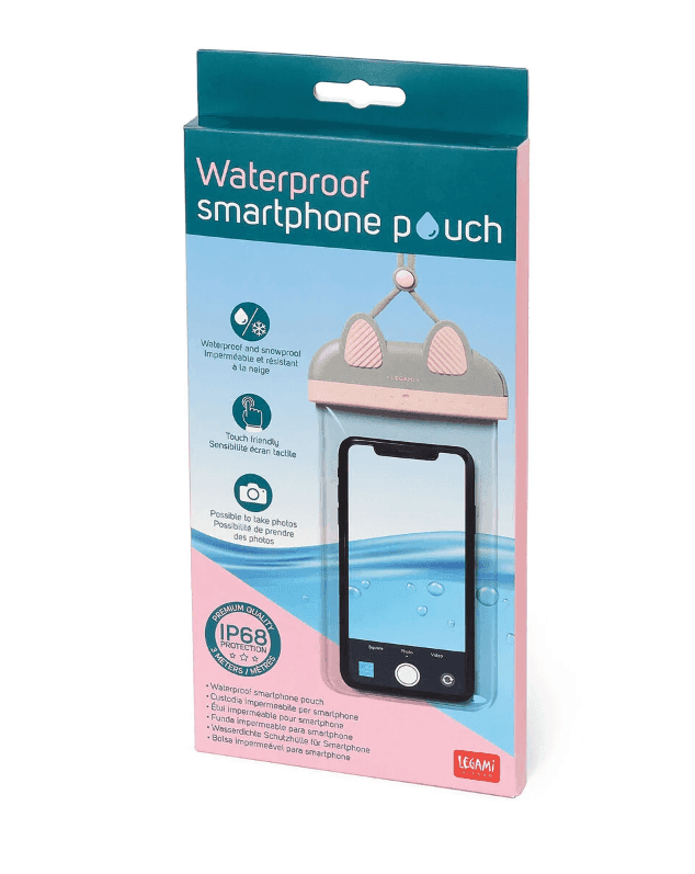 Legami- Custodia Impermeabile per Smartphone - Waterproof Kitty in Custodie a tracolla e cordini Cartospedia - Napoli, commercioVirtuoso.it