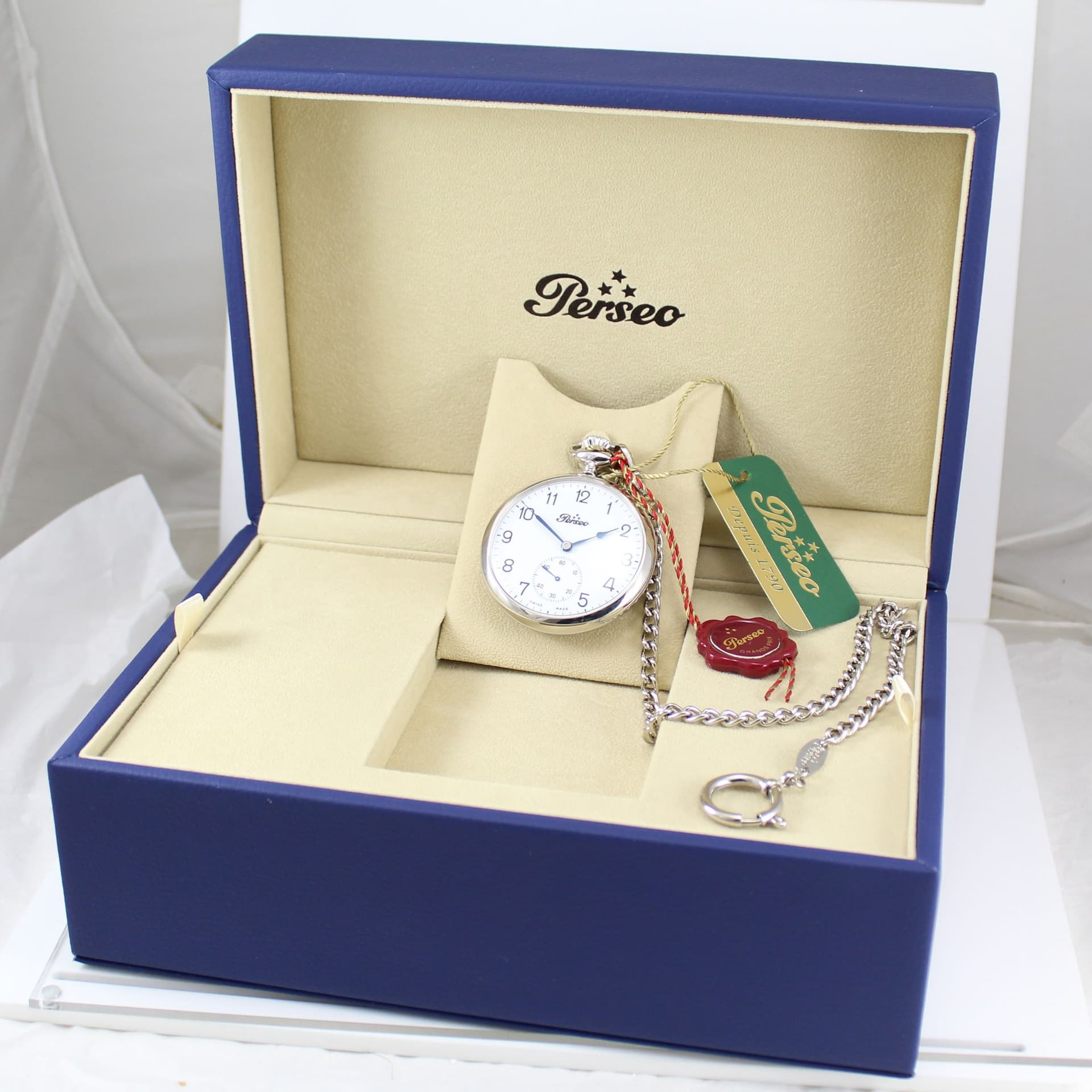 Orologio da tasca Perseo FS meccanico carica manuale ETA in Orologi da tasca Gioielleria Saba - Dolianova, commercioVirtuoso.it