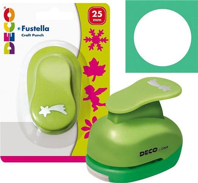 Fustella con motivo Cerchio dim. 25mm DECO