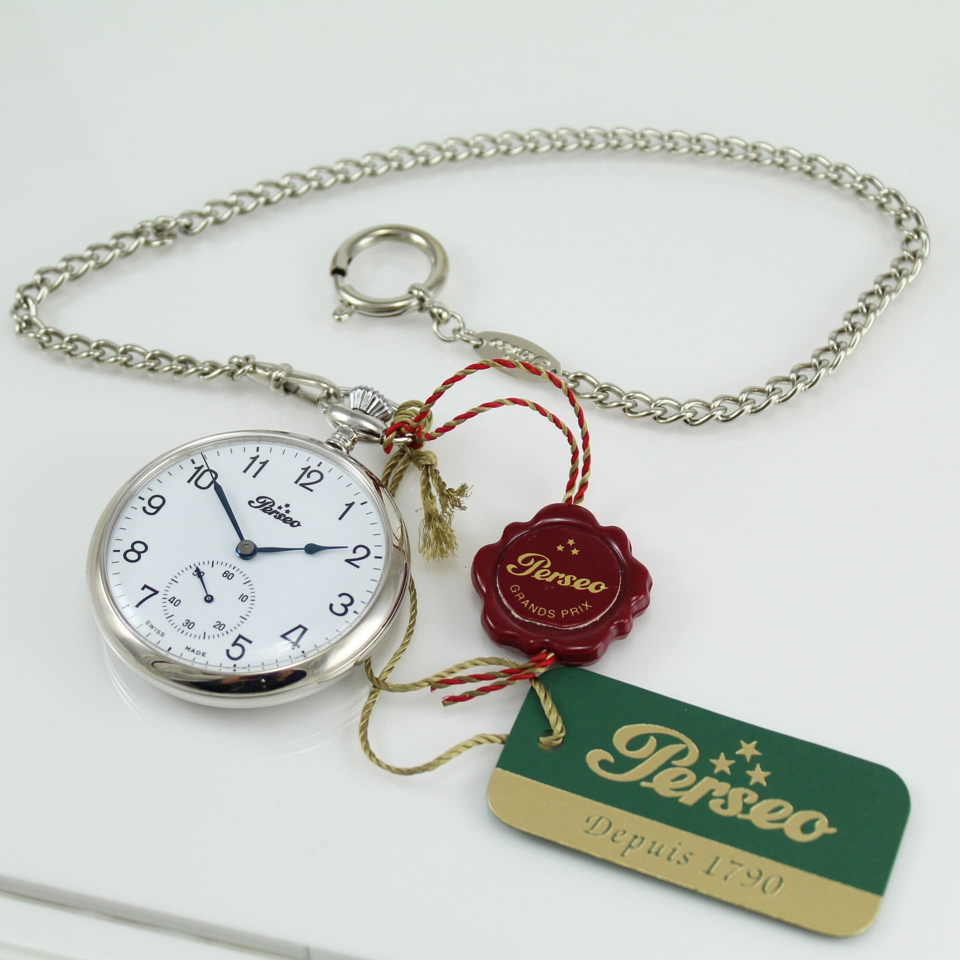 Orologio da tasca Perseo FS meccanico carica manuale ETA in Orologi da tasca Gioielleria Saba - Dolianova, commercioVirtuoso.it