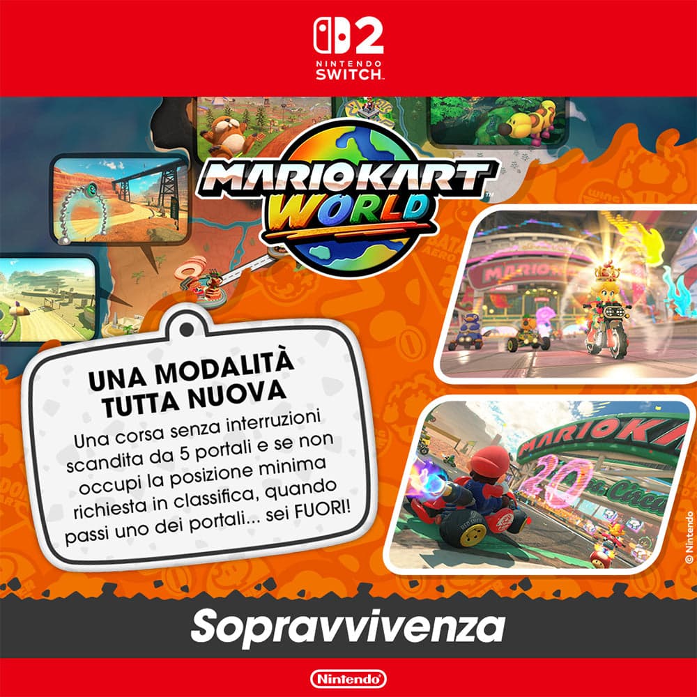 Mario Kart World Switch 2 UK in Ferri da maglia Prezzo Bomba Store - Casalnuovo di Napoli, commercioVirtuoso.it