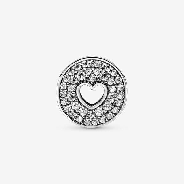Pandora Charm Buon Anniversario Pavé e cuore in Bead Charm Alba Gioielli - Casoria, commercioVirtuoso.it
