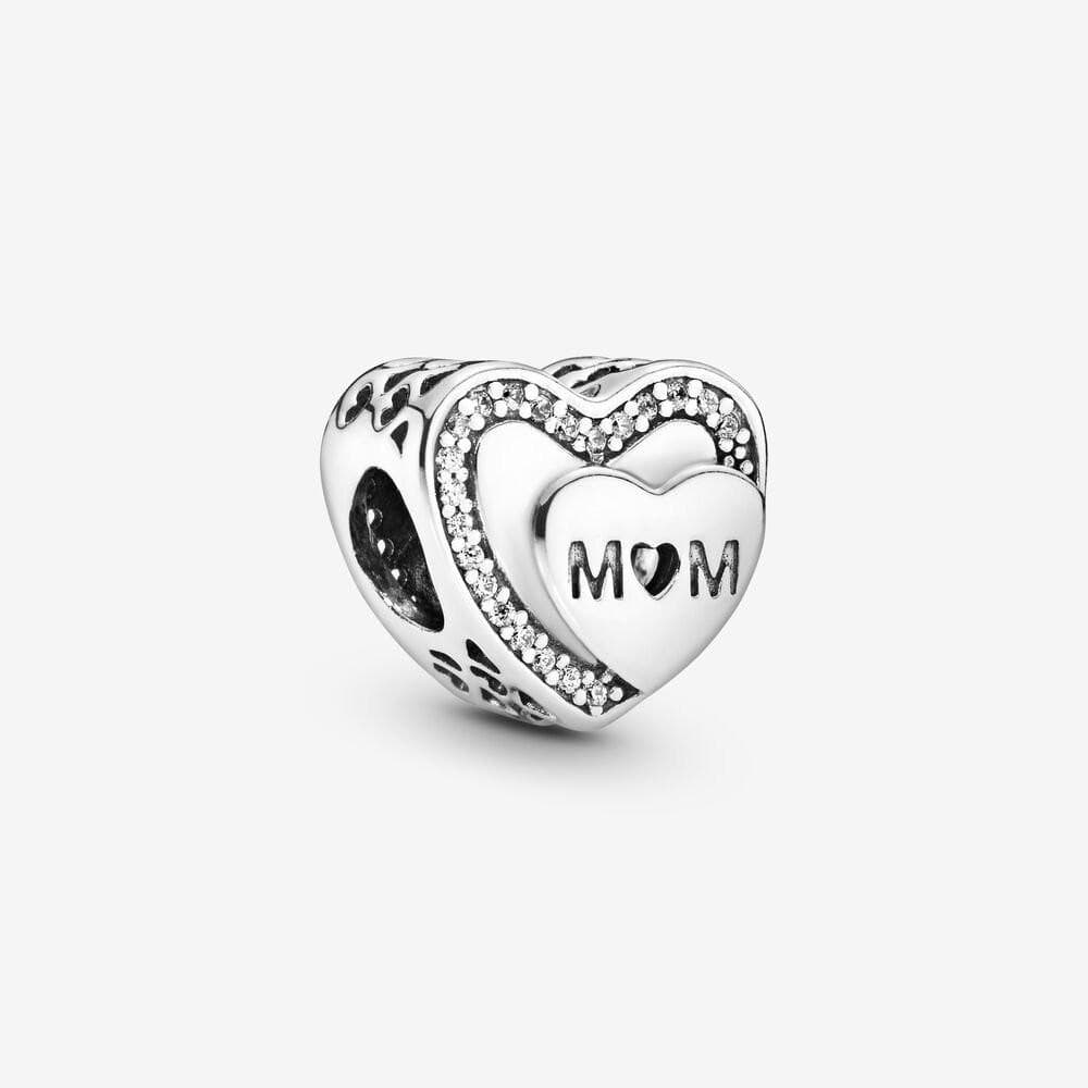 Pandora Charm a cuore scintillante Mamma in Bead Charm Alba Gioielli - Casoria, commercioVirtuoso.it